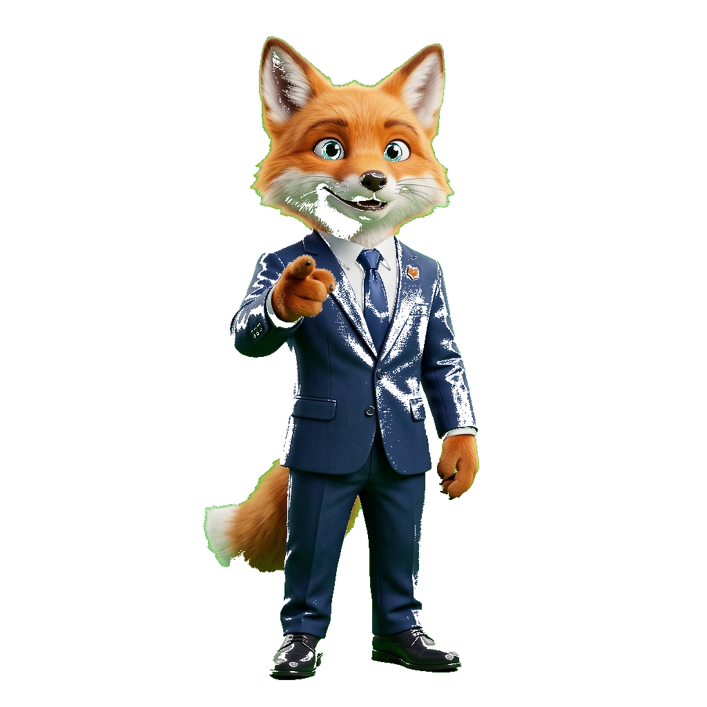 FinFox mascot
