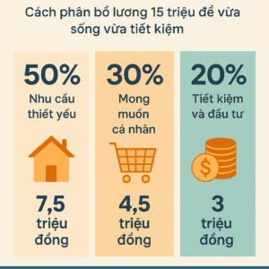 Quản lý tài chính cá nhân thông mình với quy luật 50/30/20