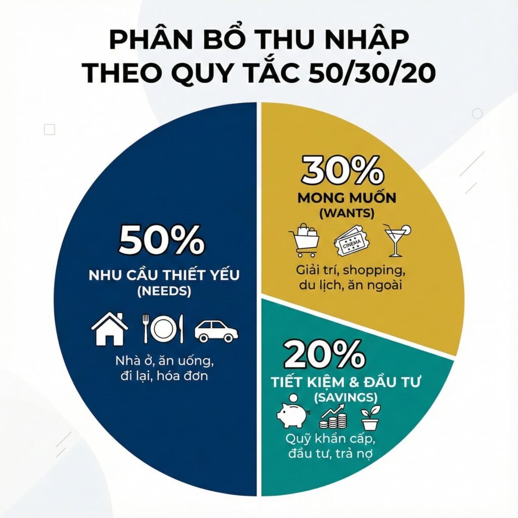 lập ngân sách 50/30/20