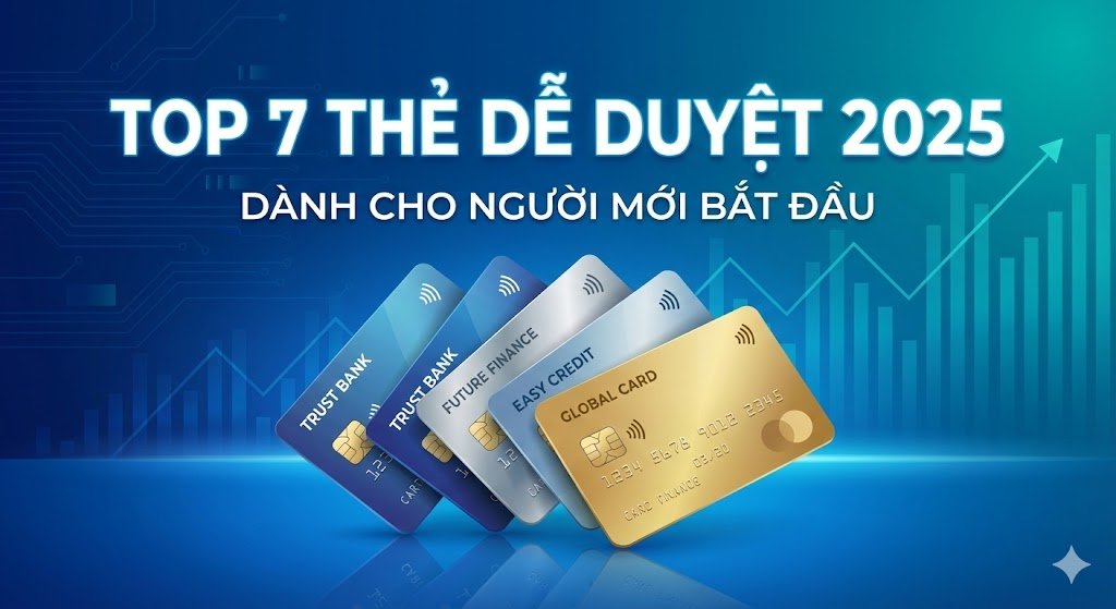 THẺ TÍN DỤNG CHO NGƯỜI MỚI KHÔNG LƯƠNG