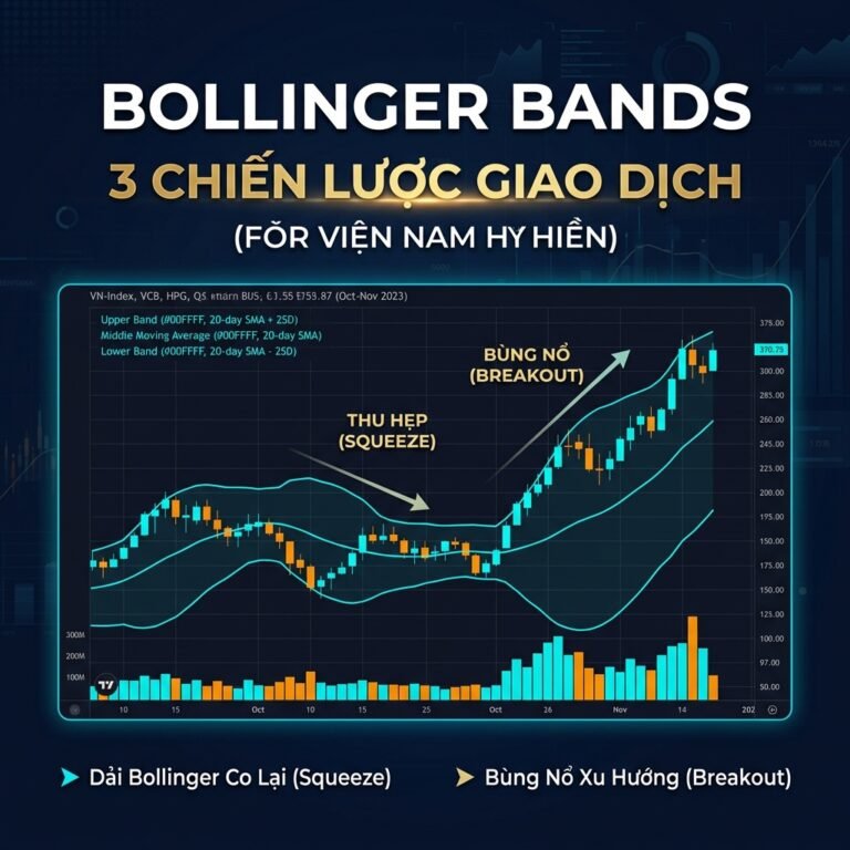 Bollinger Bands Là Gì? 3 Chiến Lược Giao Dịch Bắt Sóng Siêu Hạng
