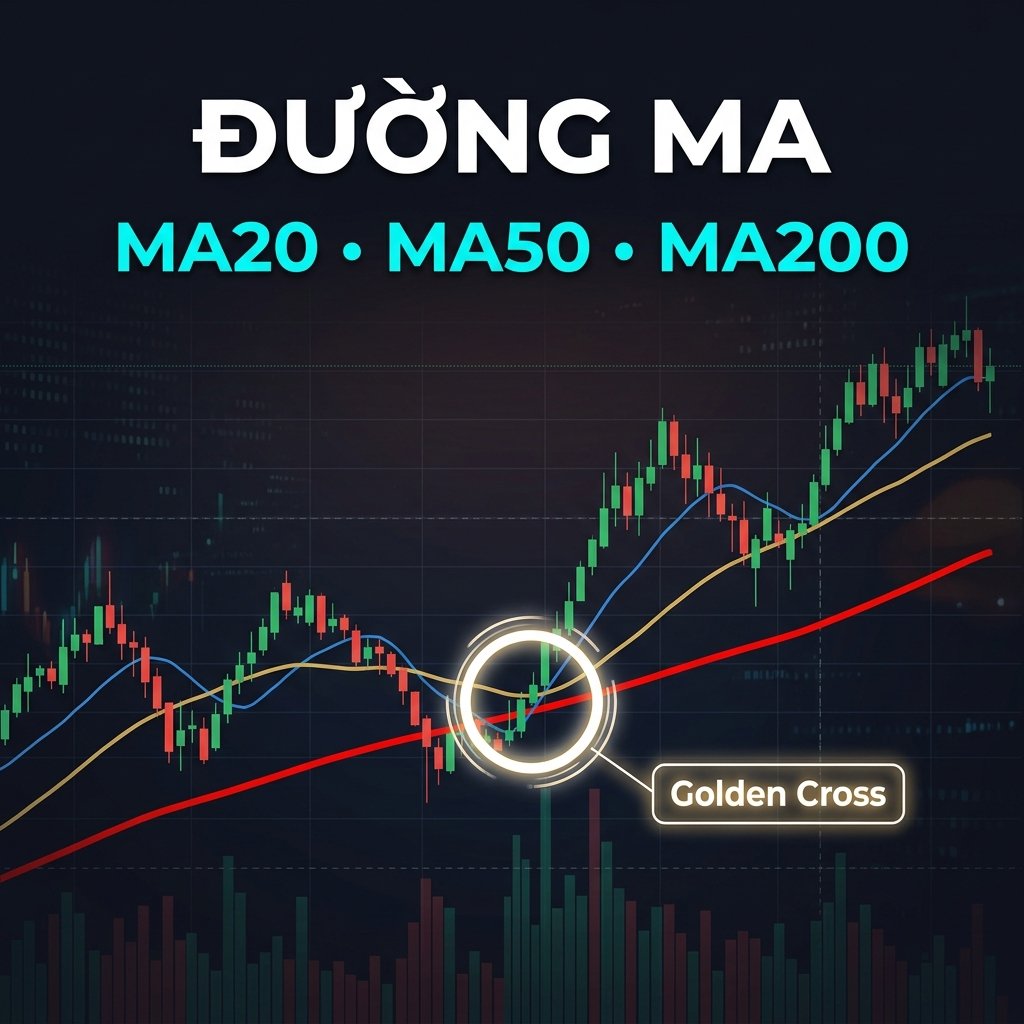 Đường MA Là Gì? Tuyệt Chiêu Dùng Đường MA20, MA50, MA200 Như Chuyên Gia