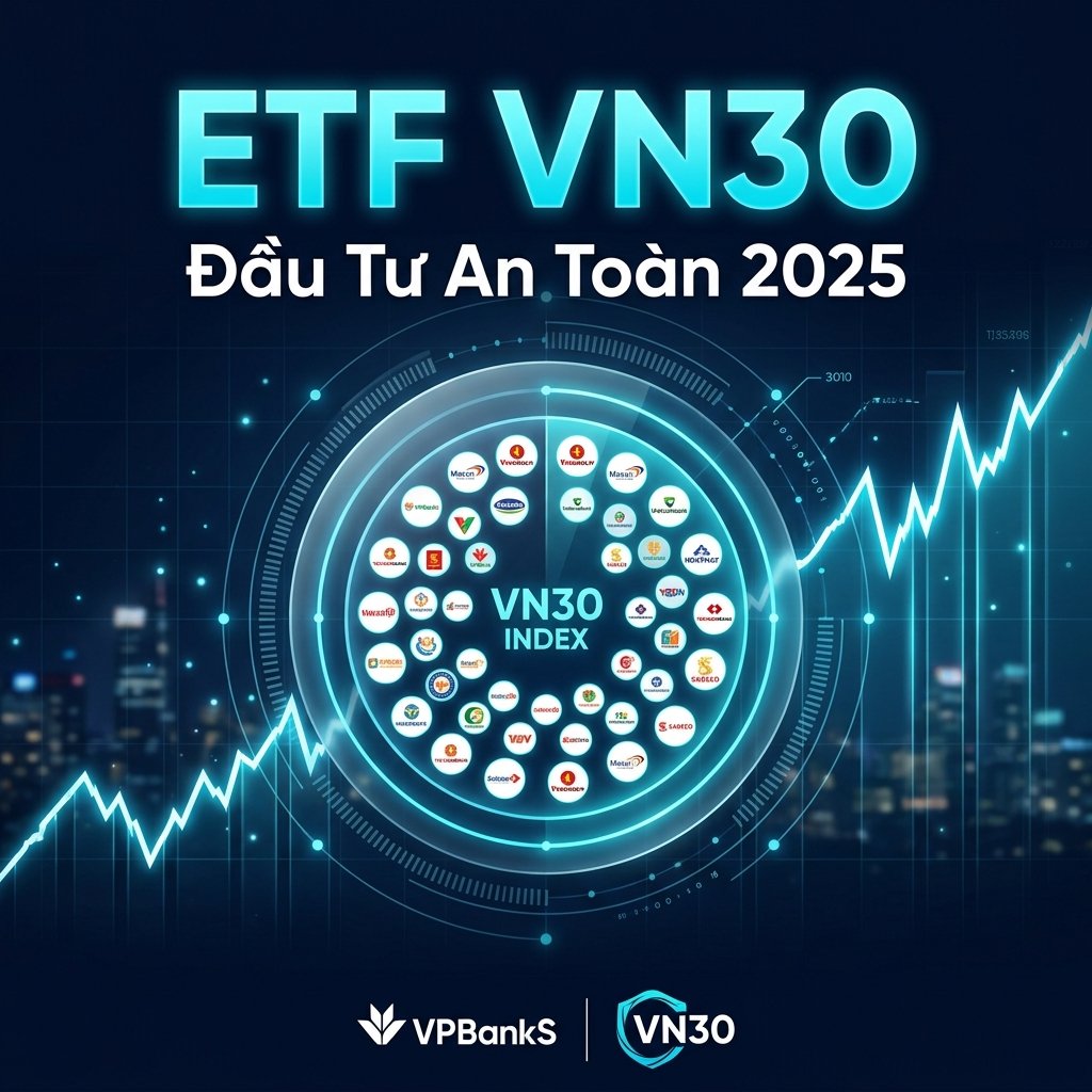 Chứng Chỉ Quỹ ETF VN30 Là Gì? Kênh Tích Sản Ăn Cổ Tức An Toàn Nhất Cho Người Mới