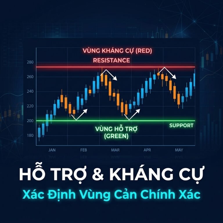 Hỗ Trợ Và Kháng Cự Là Gì? Tuyệt Chiêu Xác Định Vùng Cản Chuyên Sâu 2025